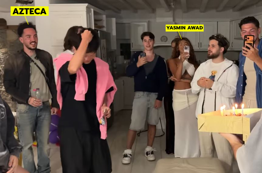 Fosta lui Ristei si Azteca au fost impreuna in Mykonos