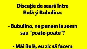 BANC | Discuție de seară între Bulă și Bubulina