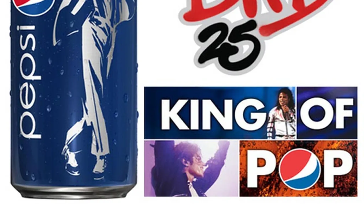 Pepsi nu l-a uitat pe Michael Jackson! Regretatul star va aparea pe un miliard de doze cu suc! Vezi in ce miscare de dans va fi imprimat