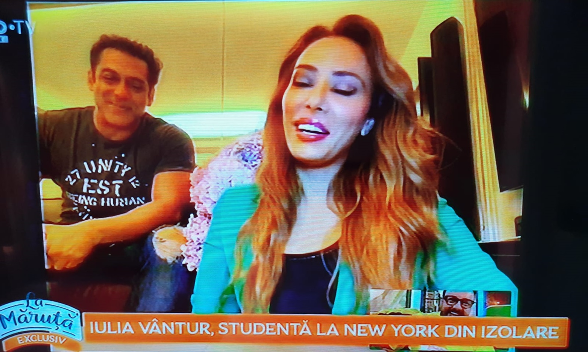Iulia Vântur, apariție de ultimă oră la TV, alături de Salman Khan