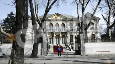 Scene rupte din “Marea Mahmureala”, in fata palatului lui Gigi Becali! Vezi ce-a facut un tanar, dezbracat si mort de beat