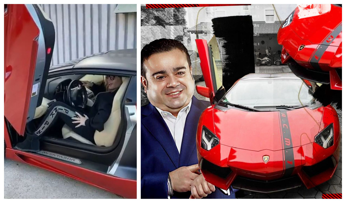 Loredana Groza, dans lasciv în Lamborghini-ul lui Adi Minune. Manelistul i-a dat bolidul pentru o tură prin București | FOTO & VIDEO