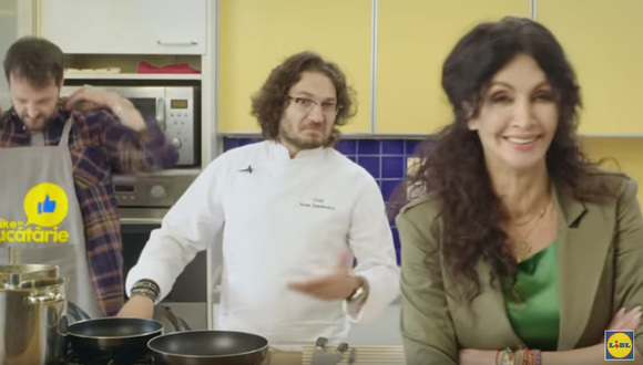 Câți bani a primit Mihaela Rădulescu pentru reclama în care apare alături de Andrei Aradits și Florin Dumitrescu