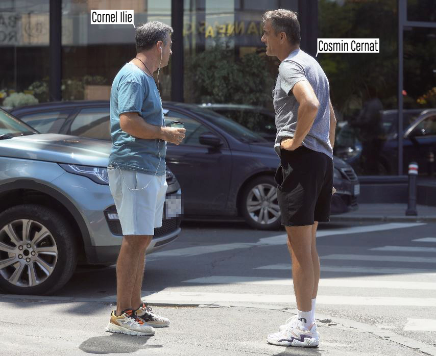 Cornel Ilie și Cosmin Cernat au dat nas în nas