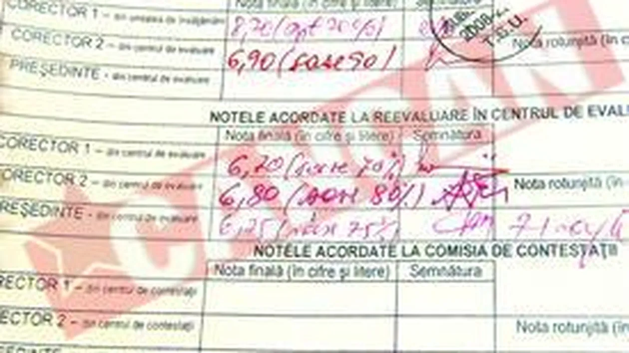 S-a sinucis pentru ca a luat 7 la teza
