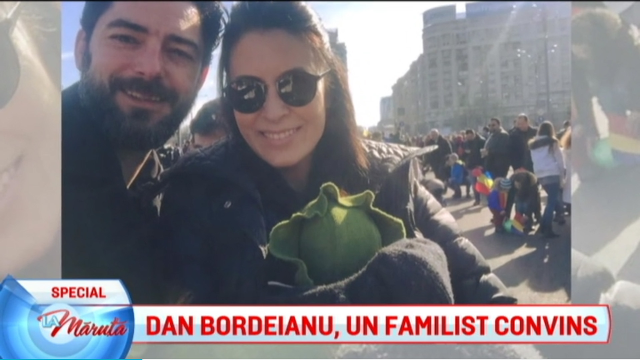 Dan Bordeianu şi soţia sa, Teodora