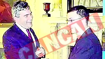 S-a lipit cu superglue de premierul britanic