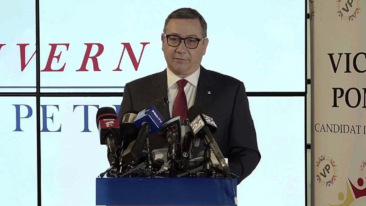 Este oficial! Victor Ponta și-a anunțat candidatura la alegerile prezidențiale