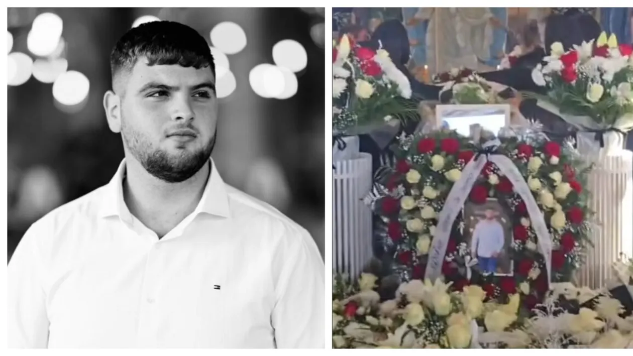 Primele imagini de la înmormântarea lui Vlăduț din Satu Mare! Durere fără margini