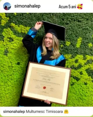 Motiv de sărbătoare pentru Simona Halep, în plin scandal de dopaj. „Doamna doctor!” Ce surpriză i-au făcut fanii | FOTO