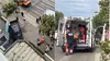 Au apărut imaginile video cu accidentul din Tulcea. Cum a murit Tatiana, femeia de pe bancă, într-o secundă