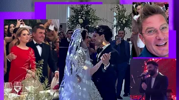 VIDEO fabulos cu dansul mirilor la nunta lui Ianis Hagi cu Elena Tănase. Însurățeii nu s-au complicat deloc!