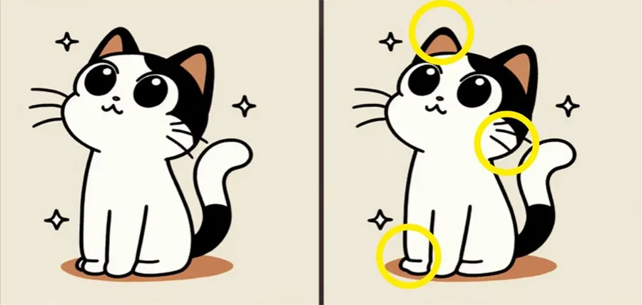 pisica test de logica