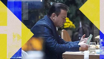 Singur la masă, cu telefonul în față. Unde s-a retras fostul ”prezidențiabil” William Brânză