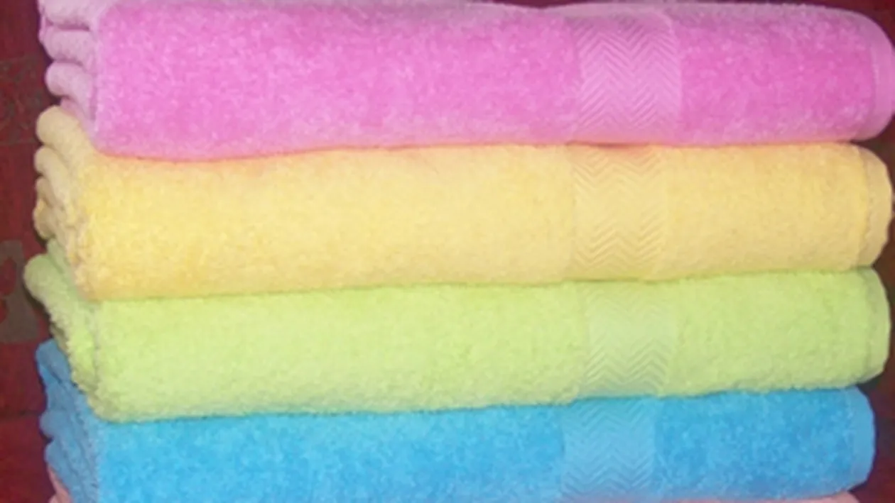 Prosoapele de baie, adevarate surse de microbi! VEZI AICI ce trebuie sa faci ca sa nu te imbolnavesti