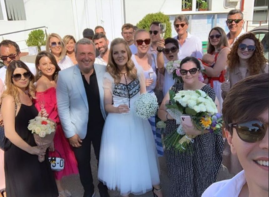 Prezentatoarea TV s-a căsătorit sâmbătă. Imaginile momentului din showbiz-ul românesc