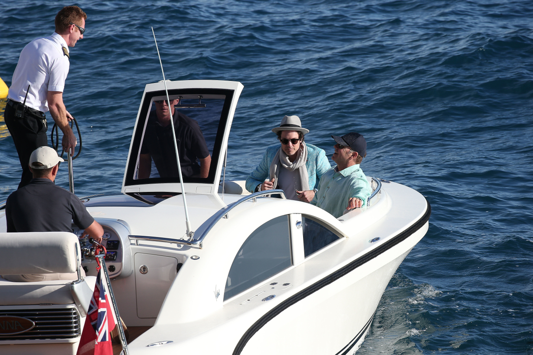 Actorul KEVIN SPACEY, cu barca la Festivalul de la Cannes! Imagini inedite cu nemilosul din ”House of cards”