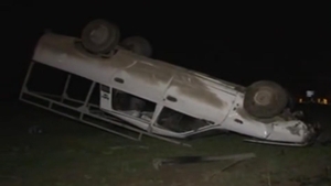 Accident Grav pe Autostrada Soarelui! Un sofer aflat sub influenta bauturilor alcoolice s-a rasturnat cu masina