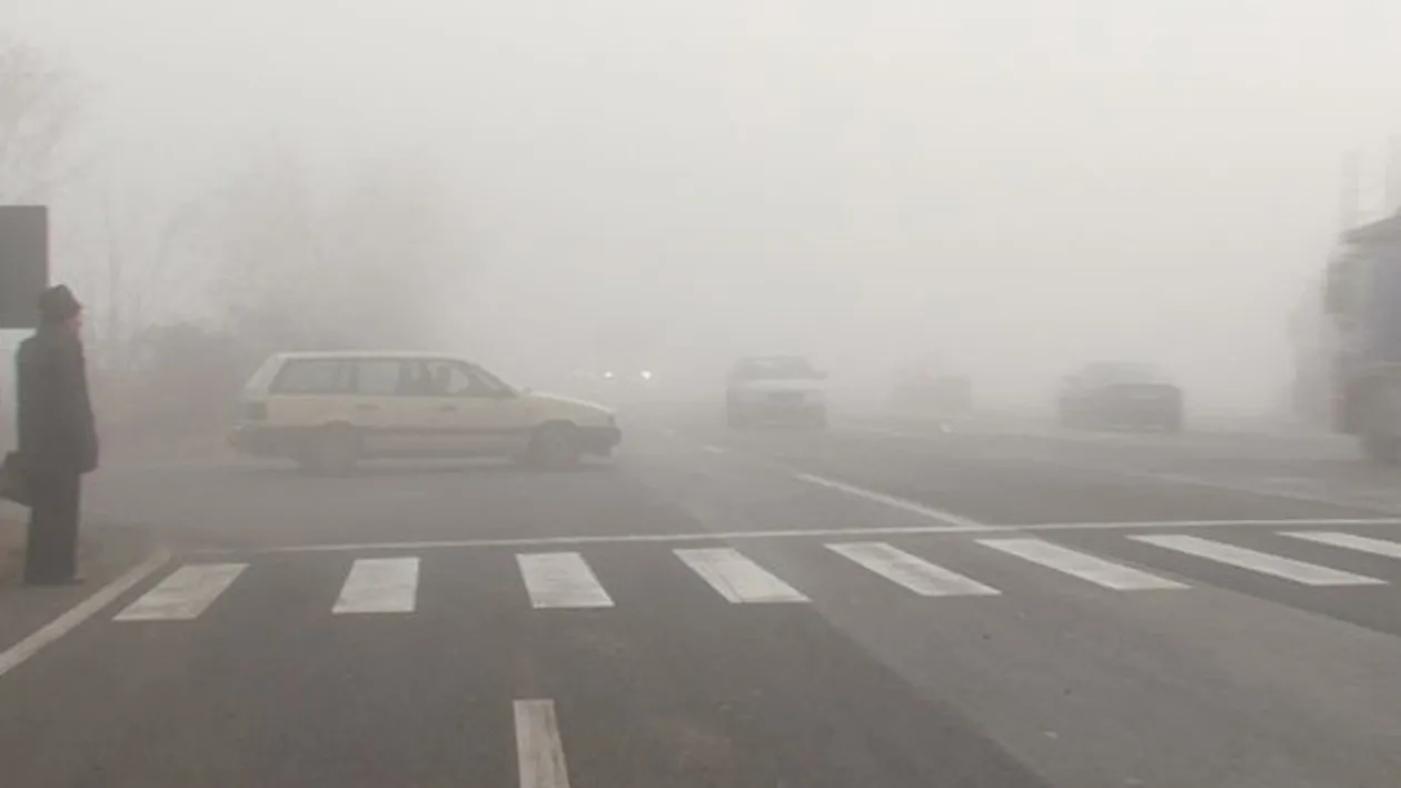 Cod galben de ceaţă! Zonele vizate