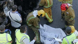 Sfarsitul groaznic al celor opt romani care au ars de vii intr-un accident, in Spania! Cum s-au putut poza inainte sa moara!