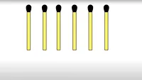Test de inteligență | Rearanjați toate cele 6 bețe de chibrit pentru a obține.. nimic!