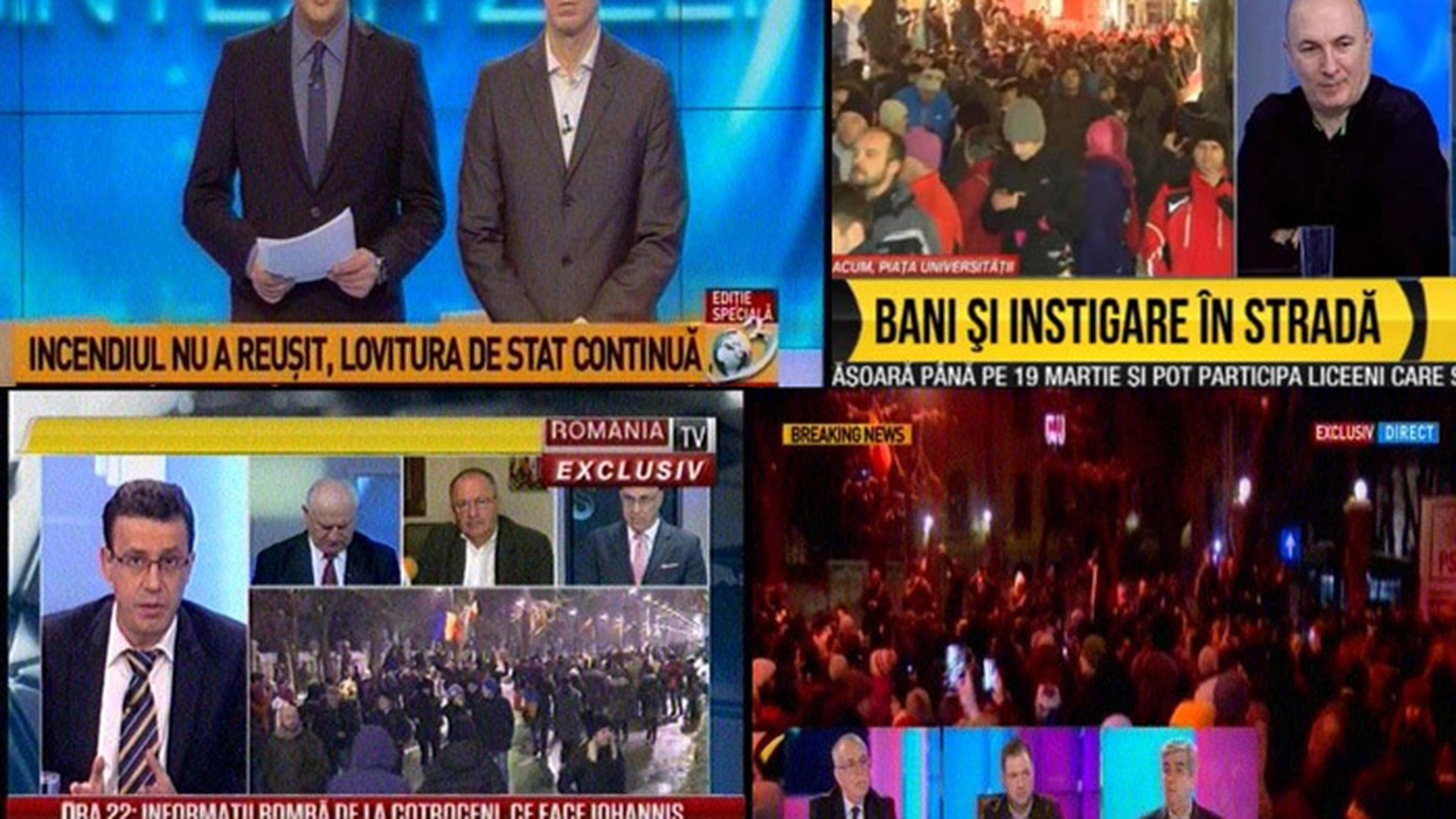 România TV, lider de audienţă printre televiziunile de ştiri. A depăşit chiar şi Antena 3!