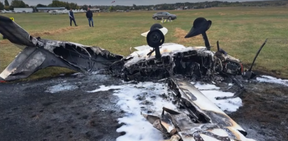 Accident aviatic în Iași. O aeronavă de mici dimensiuni s-a prăbușit. În ce stare se află pilotul