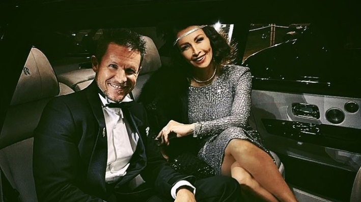 Mihaela Rădulescu, ipostază neaşteptată alături de Jason Momoa. Felix Baumgartner a fost cel care a imortalizat momentul