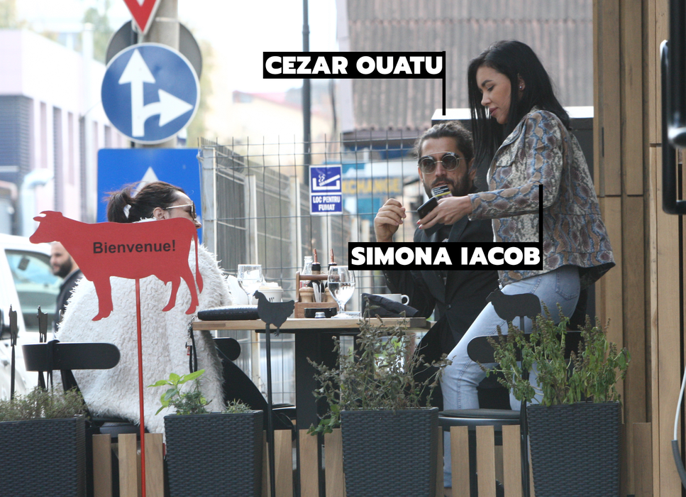 Simona Iacob l-a cucerit pe Cezar Ouatu