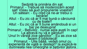 BANC | Ședință la primăria din sat: "Trebuie să ne modernizăm!"
