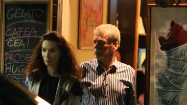 Contrabanda cu sex appeal in viata lui Dinu Vama! Cine este domnisorica mult mai tanara care il face sa se simta ca un licean!