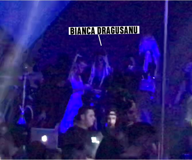 Bianca Drăgușanu a petrecut, în noaptea de sâmbătă spre duminică, în două cluburi din Capitală