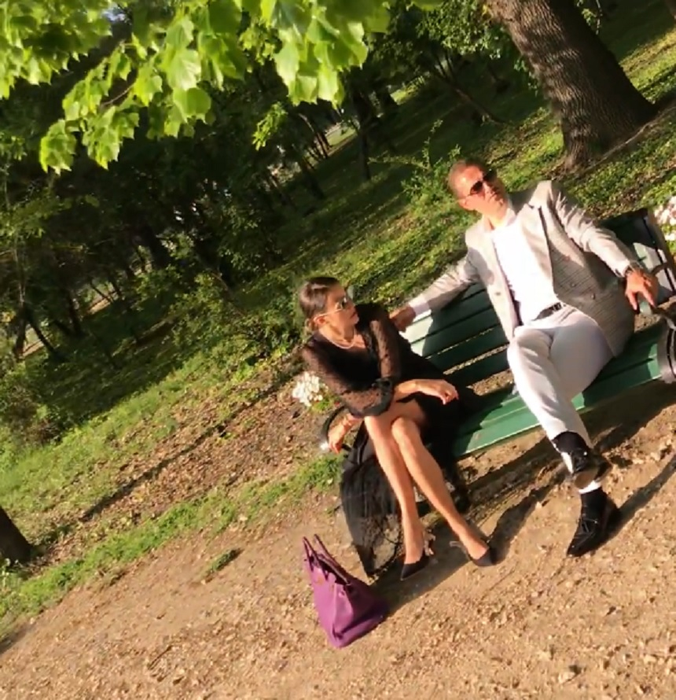 Nepotul multimilionar al lui Gigi Becali & soția au ”negociat” împăcarea în Herăstrău?!