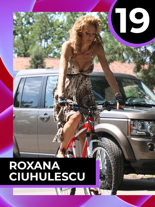 TOP 30 vedete care fac spectacol și fără cai-putere! Adela Popescu, Diana Dumitrescu și Roxana Ciuhulescu au cucerit orașul pe două roți