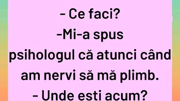 BANCUL ZILEI | Sfat psihologic