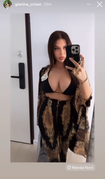 Gianani Crișan, iubita lui Pescobar/ sursă foto: Instagram