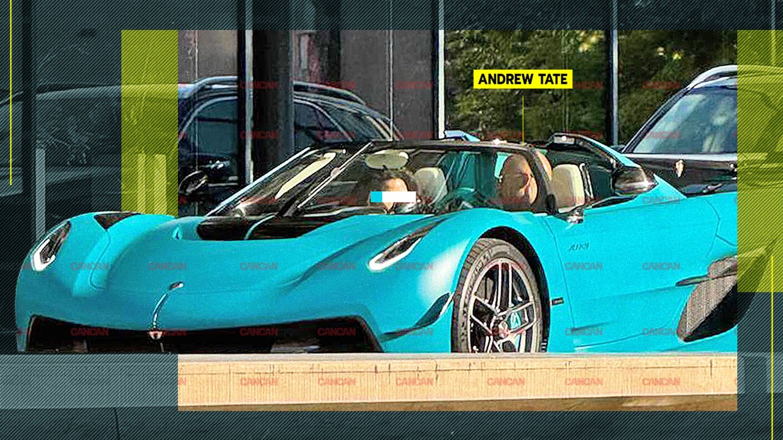 Andrew Tate și-a scos Koenigsegg-ul de 4 milioane de euro la asfalt. Milionarul a întors toate privirile, dar a avut ochi doar pentru șatena din dreapta