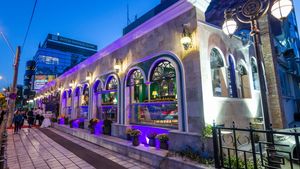 VIDEO. Restaurantul Mandaloun al miliardarului Mohammad Murad, în flăcări. UPDATE : Incendiul a fost stins, nu sunt victime