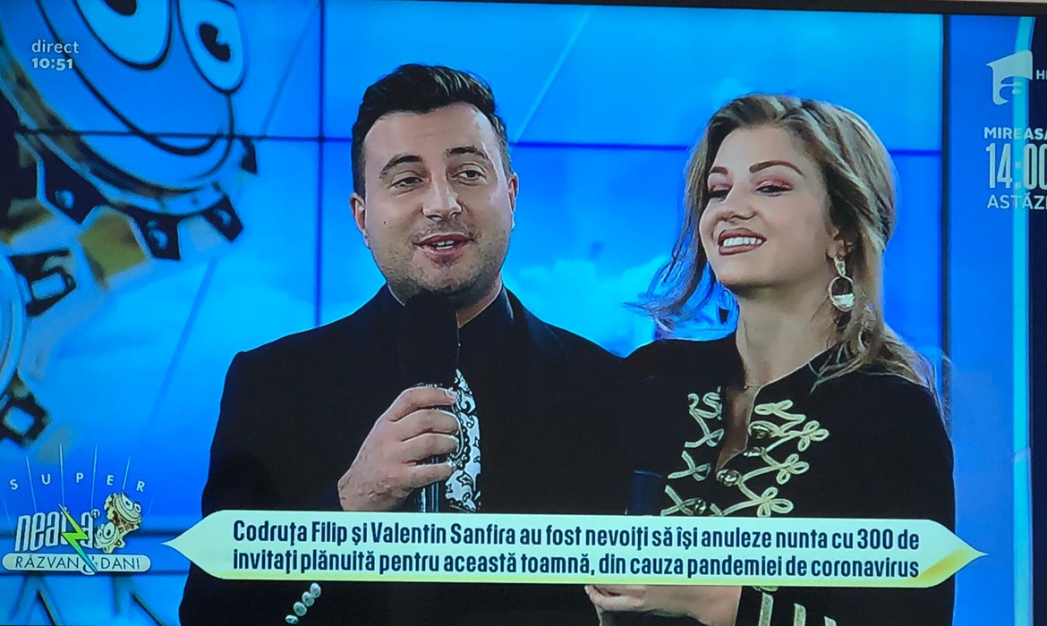 Fostul iubit al Gabrielei Prisacariu și soția lui au apărut la „Neatza cu Răzvan și Dani”
