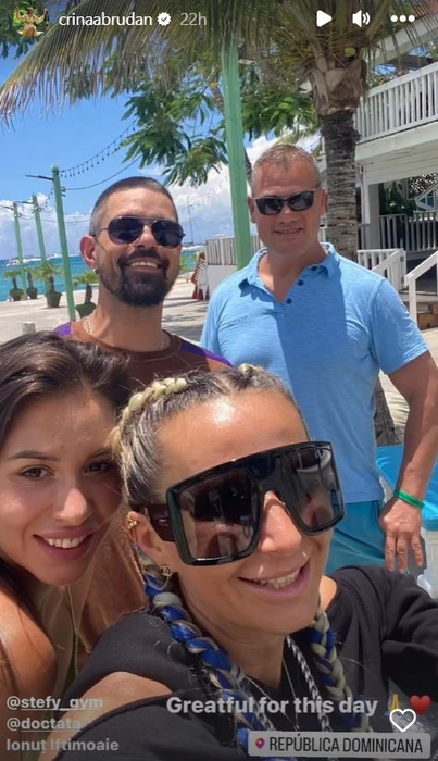 Crina Abrudan și alți foști concurenți au revenit în Republica Dominicană / Sursă foto: Instagram