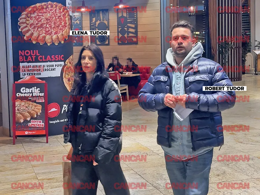 Magicianul Robert Tudor și soția lui au ieșit la cumpărături