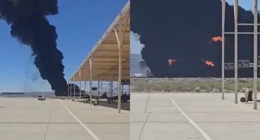 Încă o tragedie aviatică! 8 oameni au murit după ce un Boeing Air Force B-52 s-a prăbușit după decolare