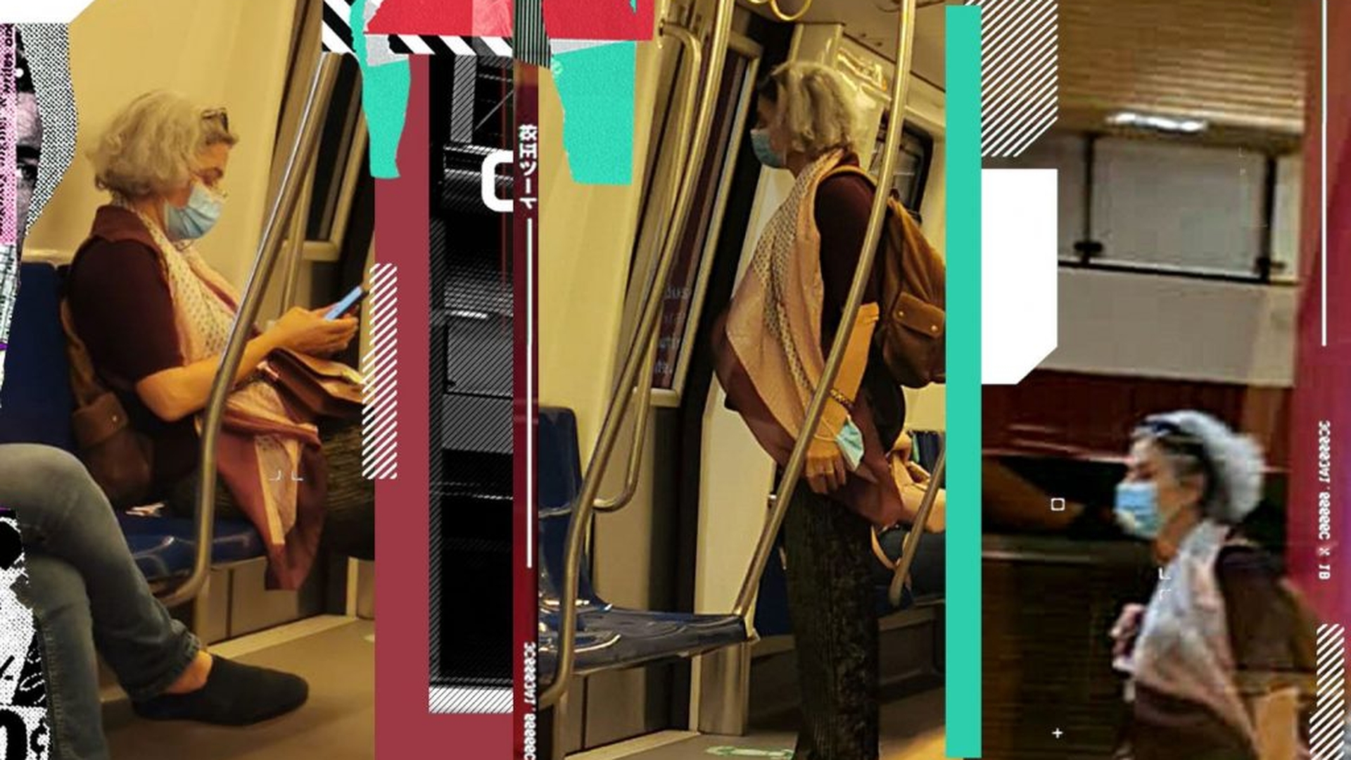 Lecția de modestie. Cum a apărut Maia Morgenstern la metrou,  în plină pandemie