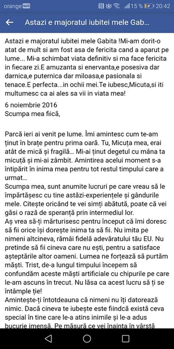 Mama Gabrielei Rîpan, tânăra moartă în accidentul din Cluj, scrisoare cutremurătoare! Ce i-a spus atunci când i-a dăruit bolidul de lux