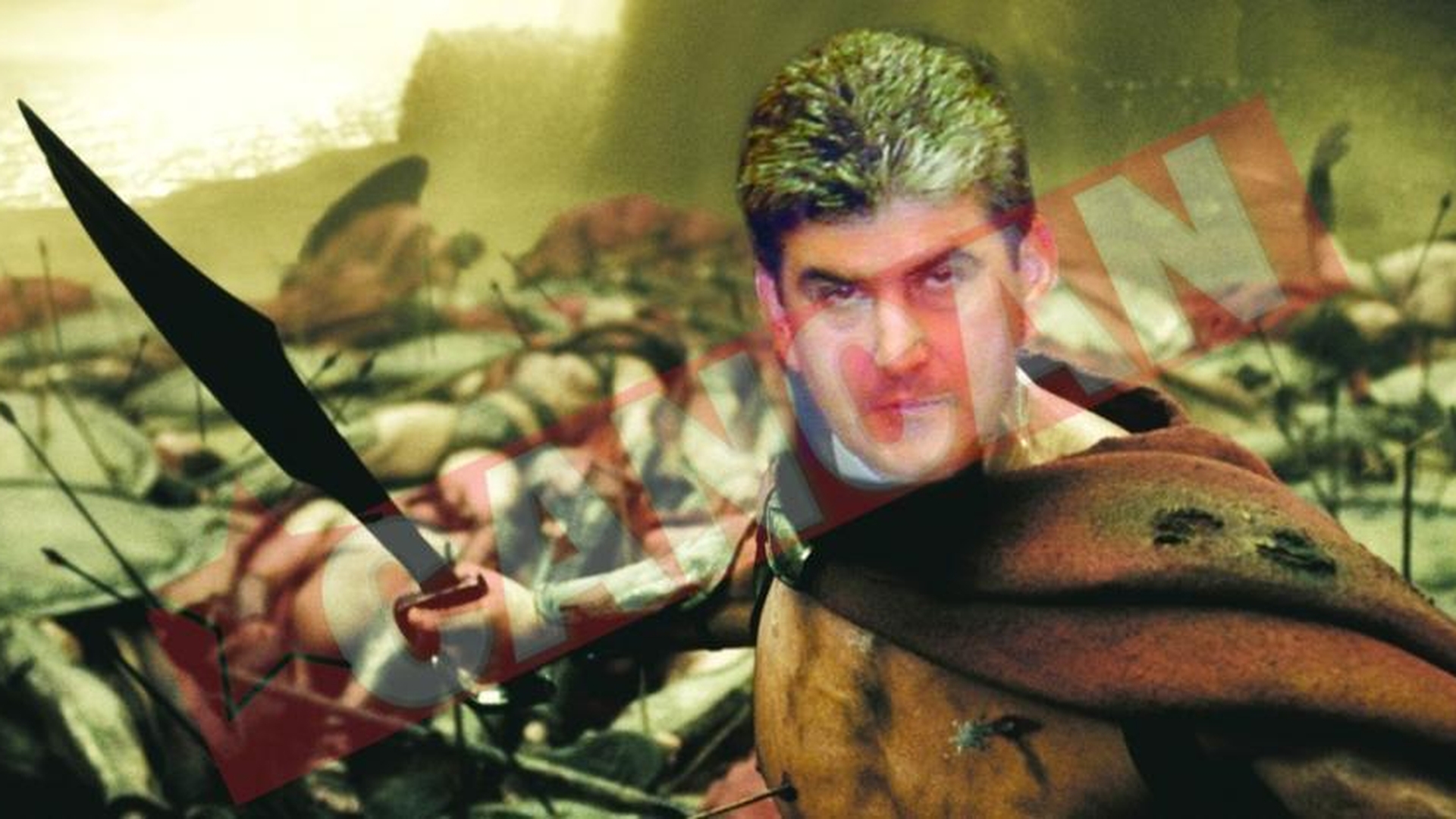 Gabriel Oprea se crede regele spartanilor