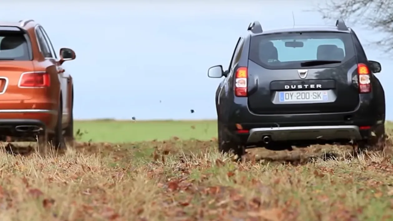 Bentayga vs Duster: a câştigat prinţul sau cerşetorul?