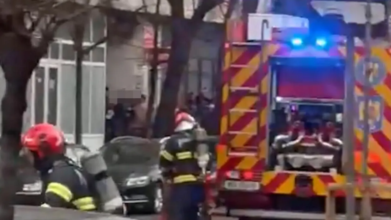 Incendiu la Spitalul de Psihiatrie din Bălăceanca. Zeci de persoane au fost evacuate