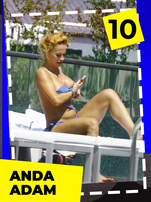 TOP 40 vedete surprinse în cele mai indecente poziţii! Antonia, Roxana Ionescu sau Delia şi-au mângâiat nurii şi… au făcut show total pe litoral!