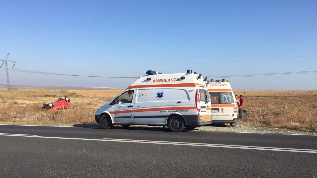 Accident grav pe DN 22, județul Constanța. Doi morți și doi răniți în urma impactului