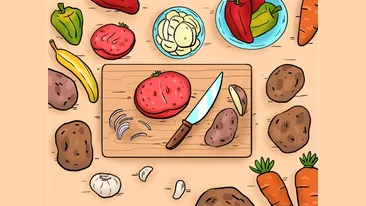 Test de inteligență | Descoperiți alimentul care nu are ce căuta pe masa de bucătărie din imagine